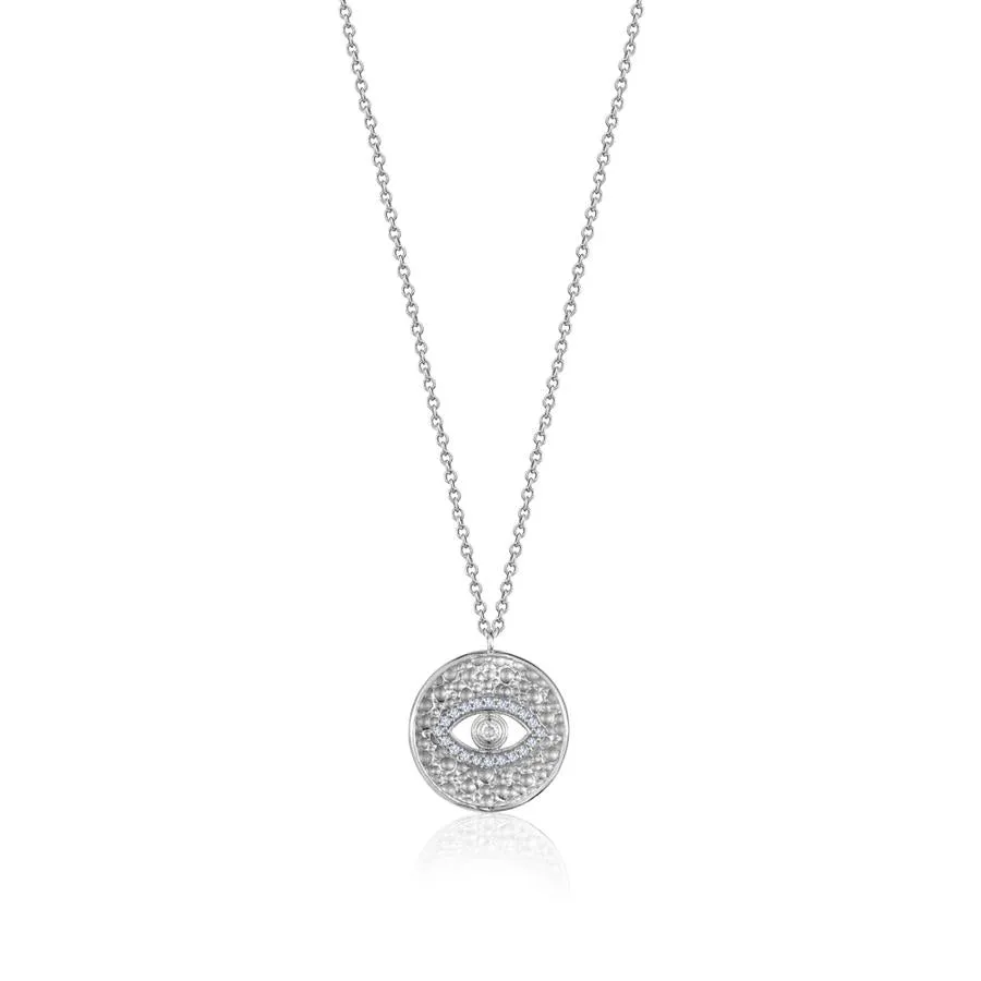 EVIL EYE COIN NECKLACE