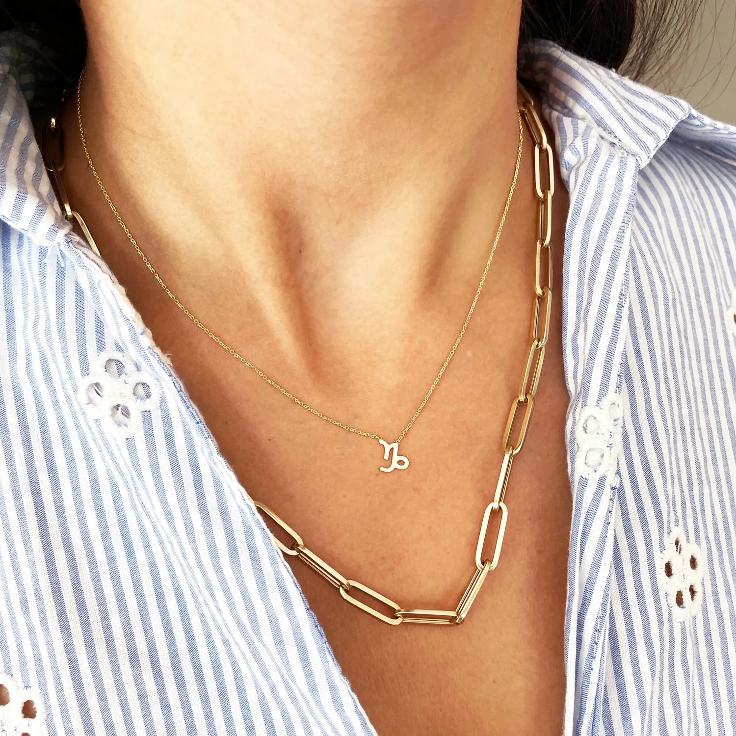 Extra Large Paperclip Link Chain Necklace