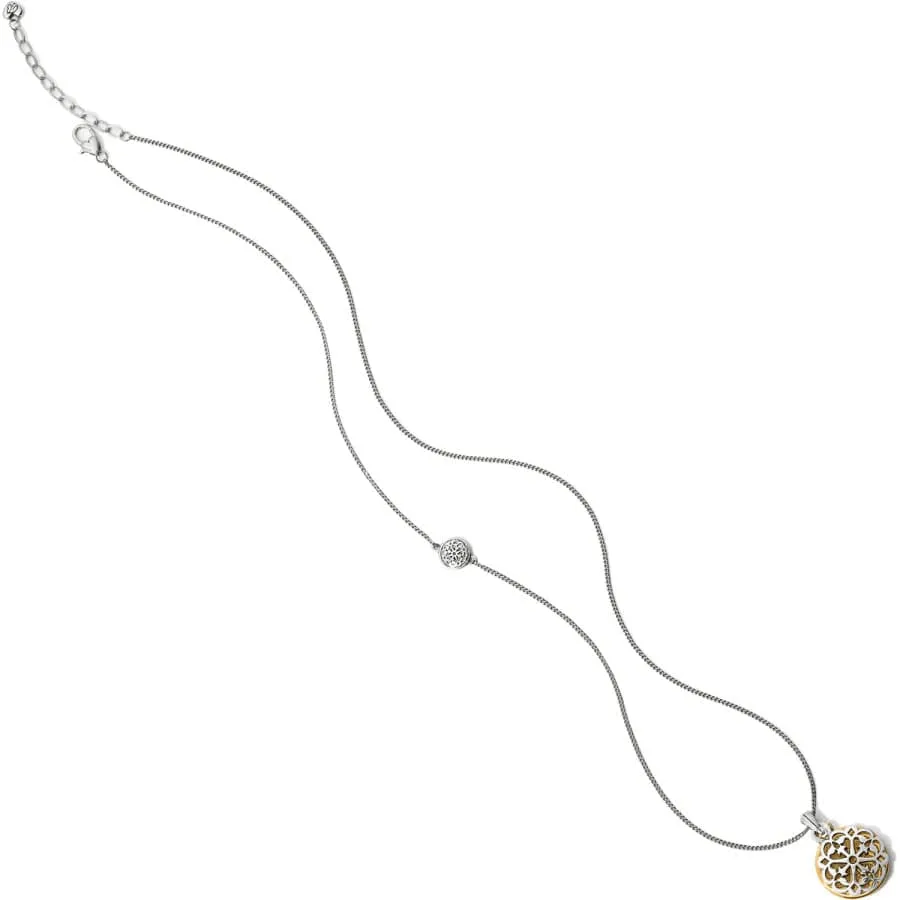 Ferrara Two Tone Reversible Long Necklace