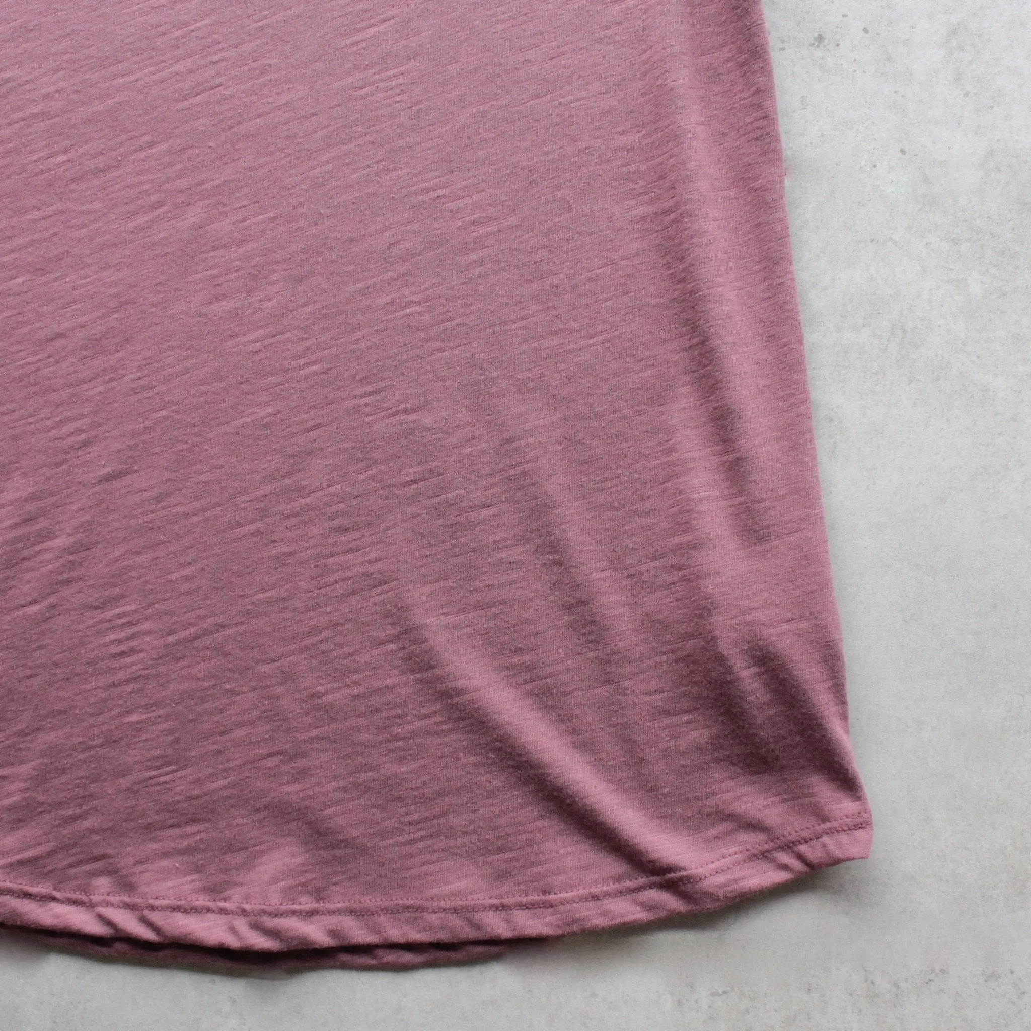 Final Sale - Basic Slub V-Neck Tee in More colors