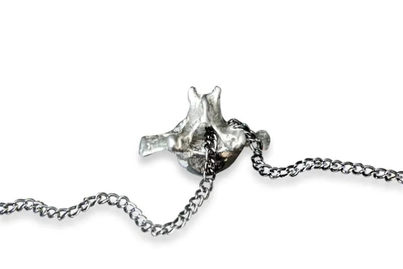 Fox Vertebrae Pendant Necklace