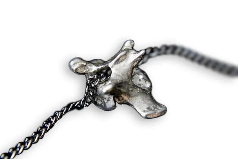 Fox Vertebrae Pendant Necklace