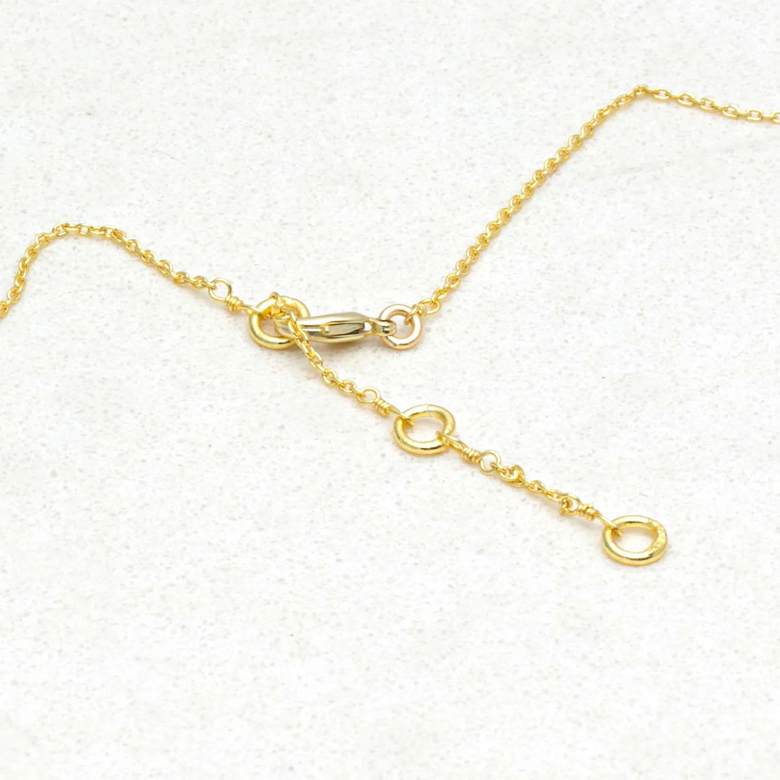 Gold Hammered Circle Medallion Pendant Necklace