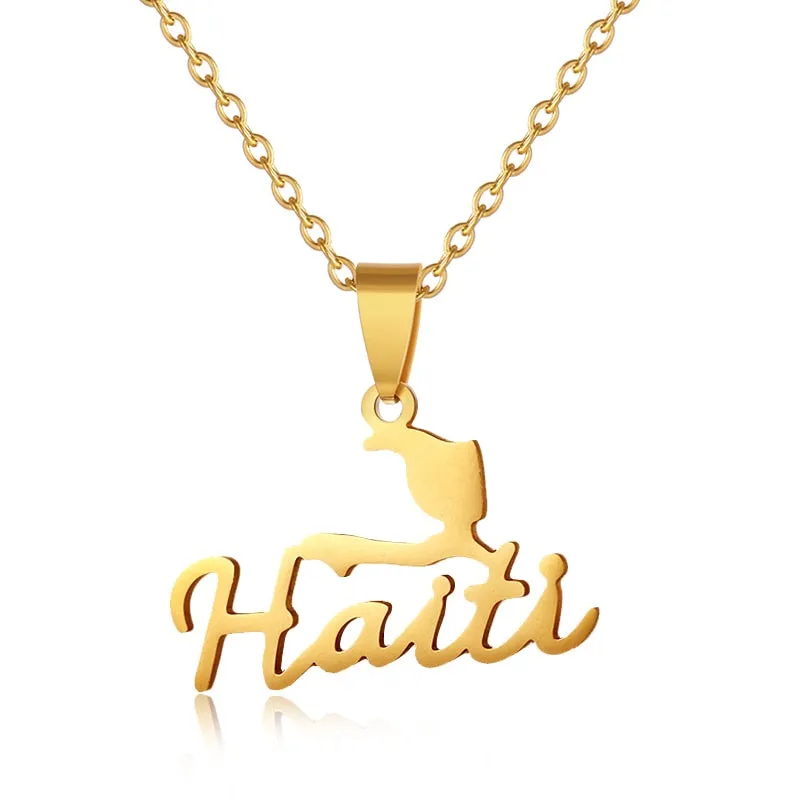 HAITI Gold Necklace