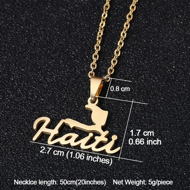 HAITI Gold Necklace