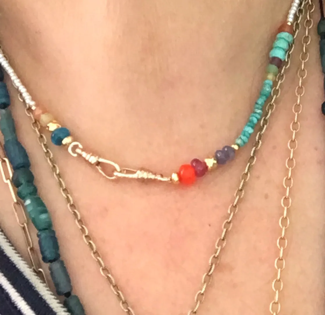 Happiness Gemstone Necklace #1