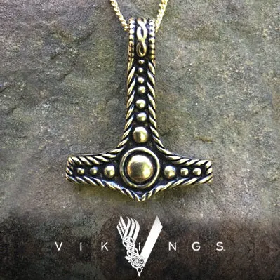 Harald Finehairs Authentic Viking Mjolnir Pendant from Vikings Series