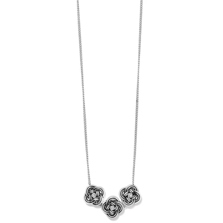 Interlok Trio Petite Necklace