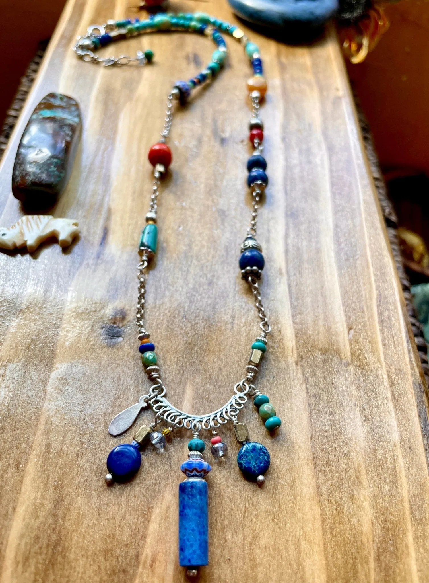 Iseldie Lapis necklace