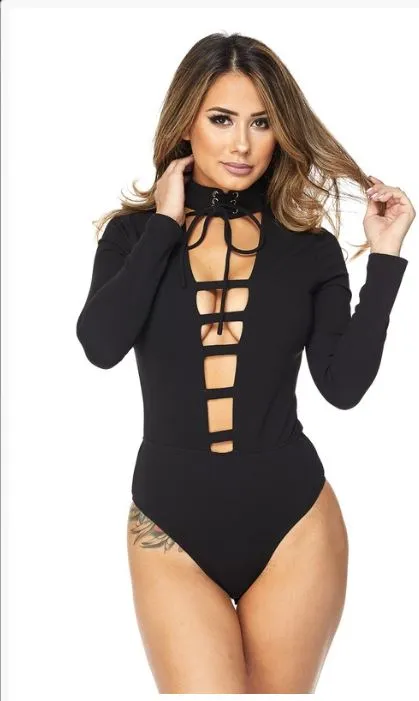 Lace Up Bodysuit