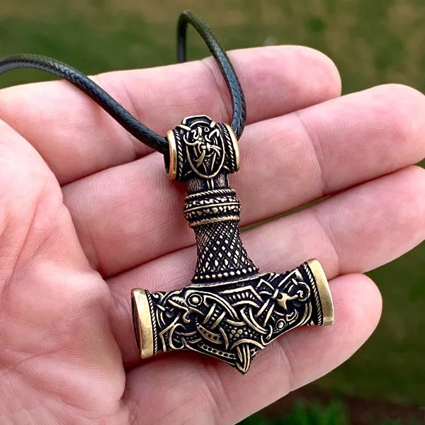 Midgard Mjolnir - Bronze or Sterling Silver