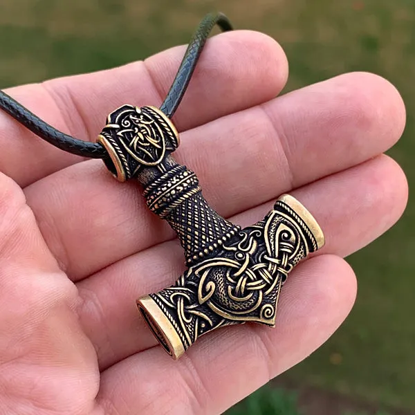 Midgard Mjolnir - Bronze or Sterling Silver