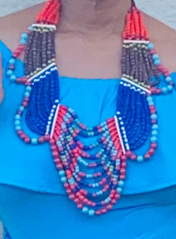 Multi-Layered Beaded Necklace