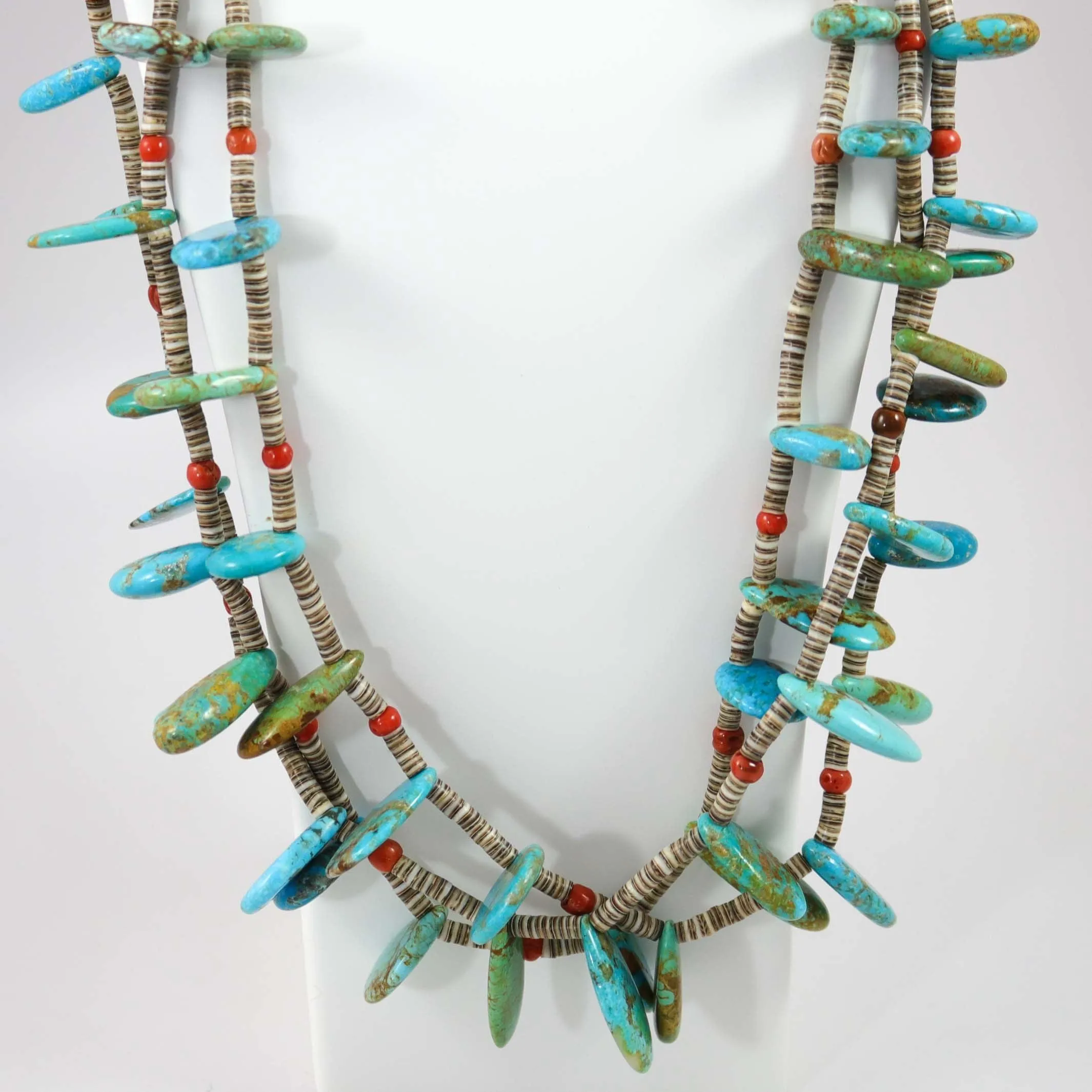 Multi-Stone Tab Necklace