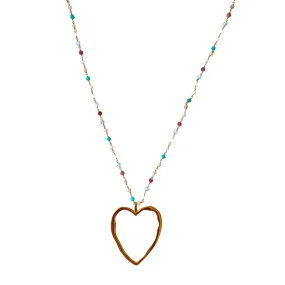 NECKLACE BIG LOVE MULTI