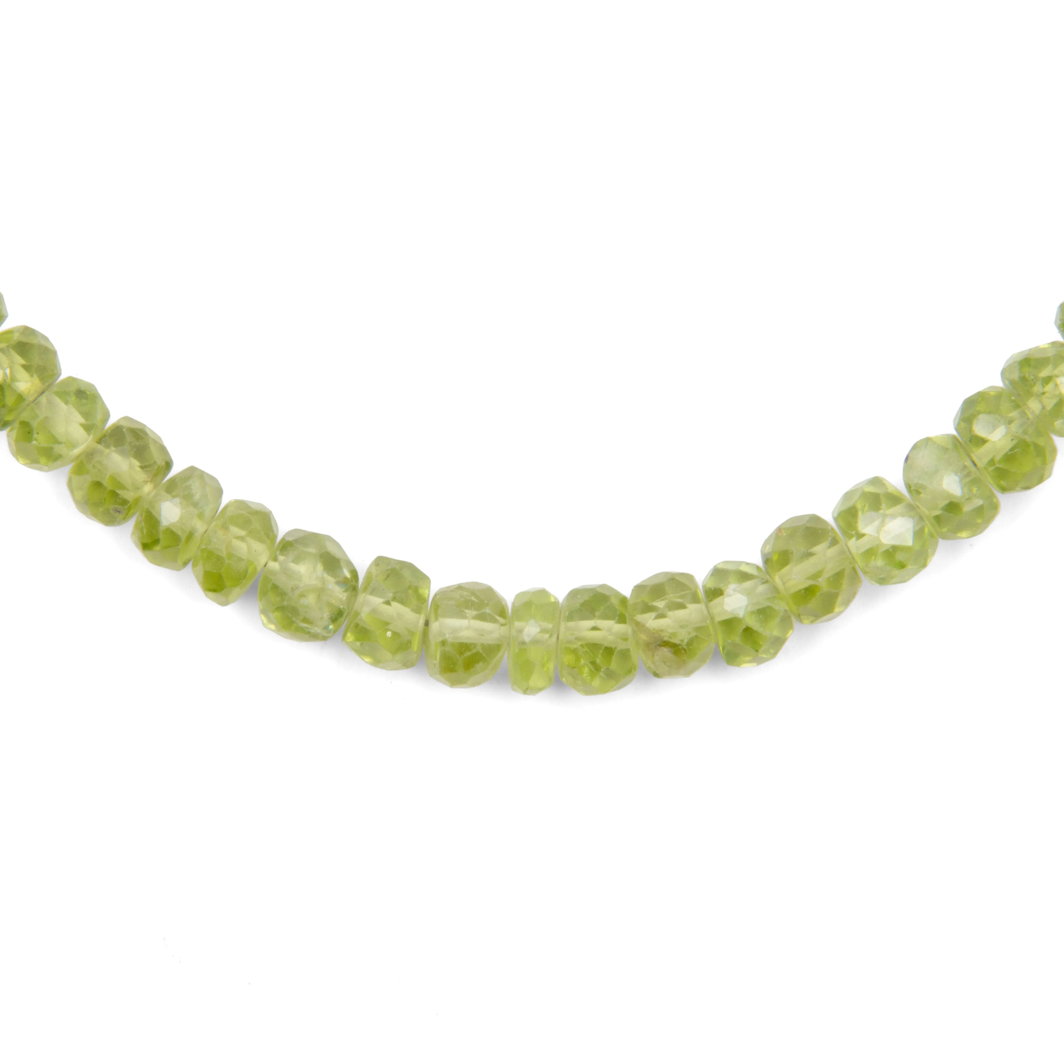 Peridot - Beaded Necklace