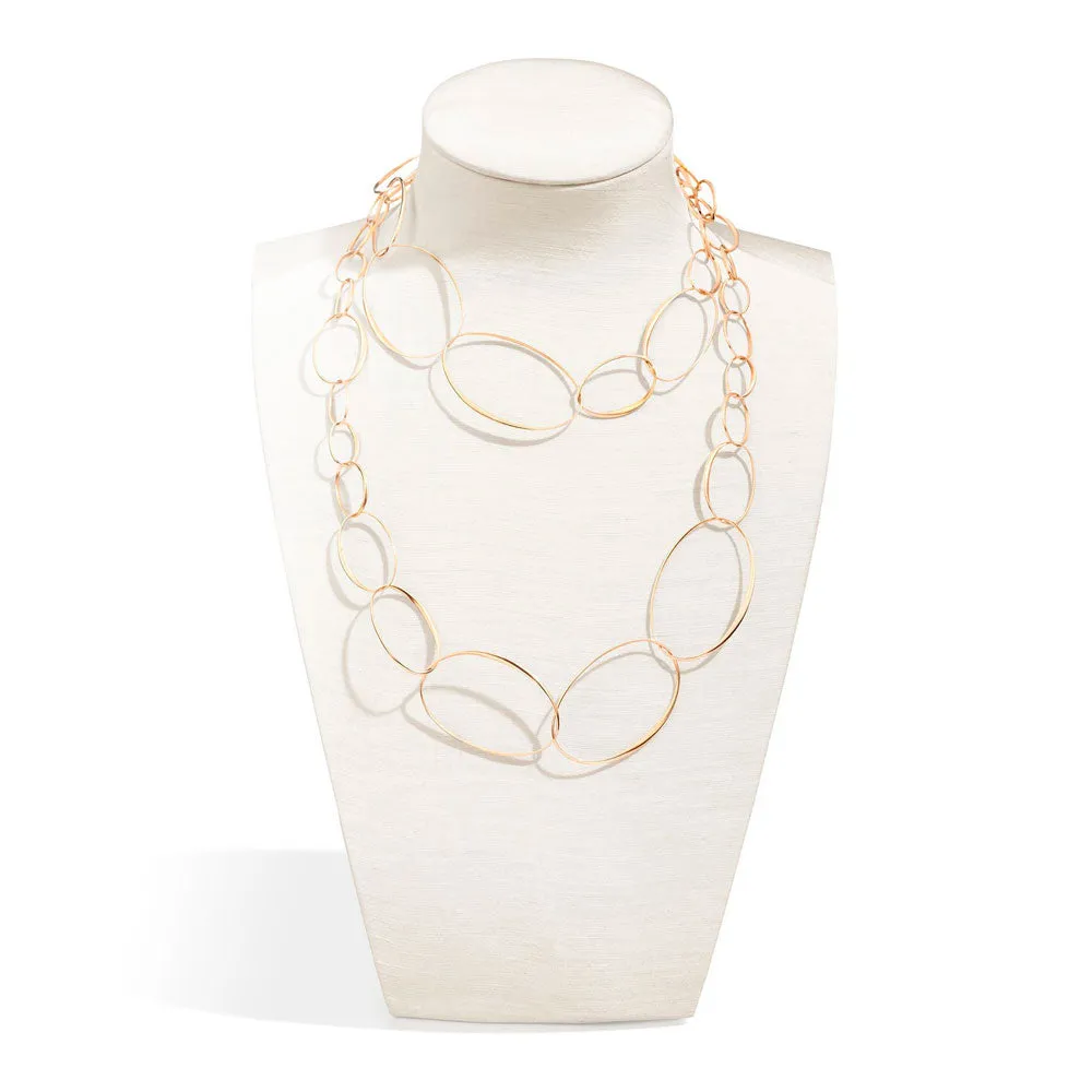 Pomellato - Long Gold Necklace, 18K Rose Gold