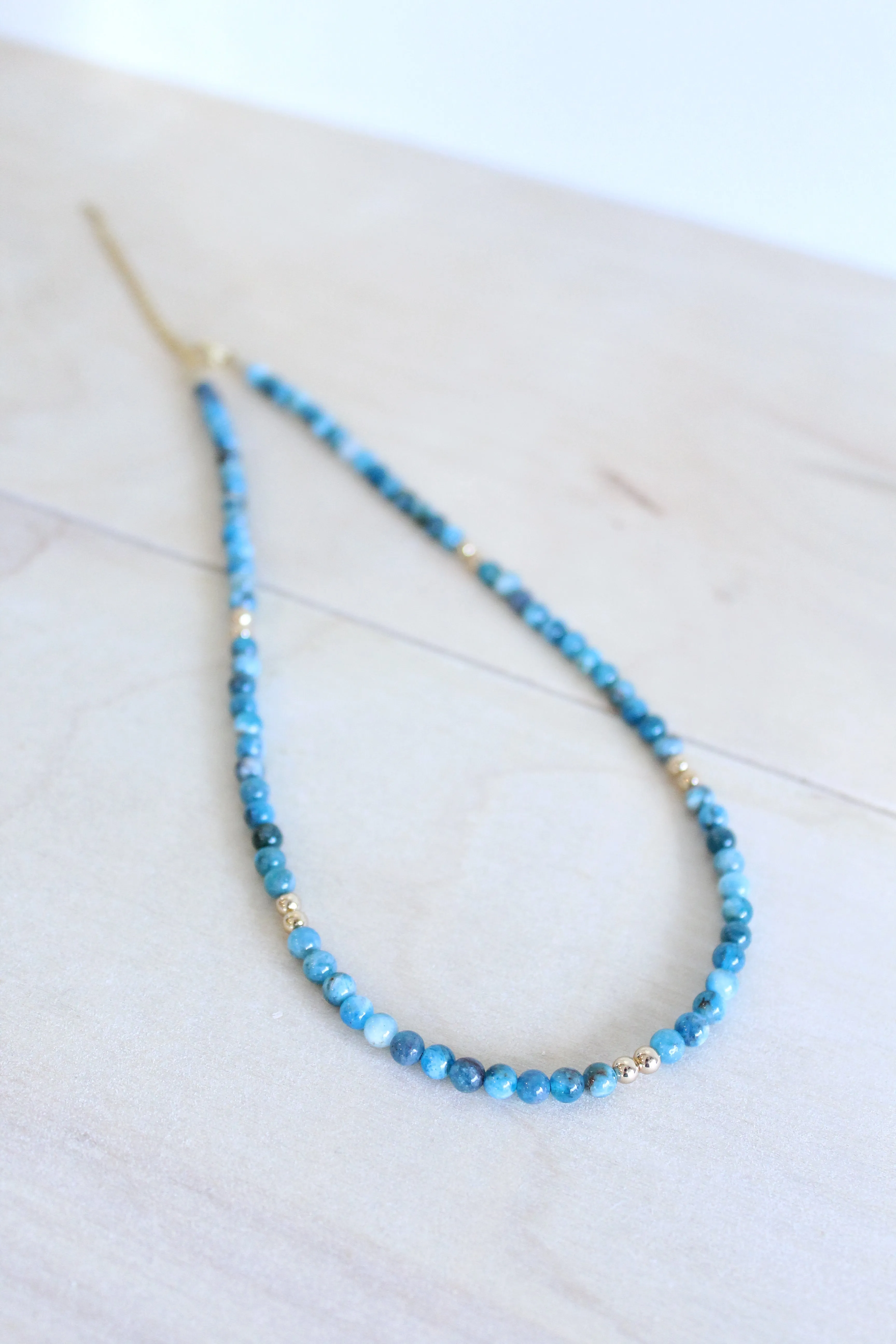 Premium Gemstone Choker Necklace by Studio Thorne