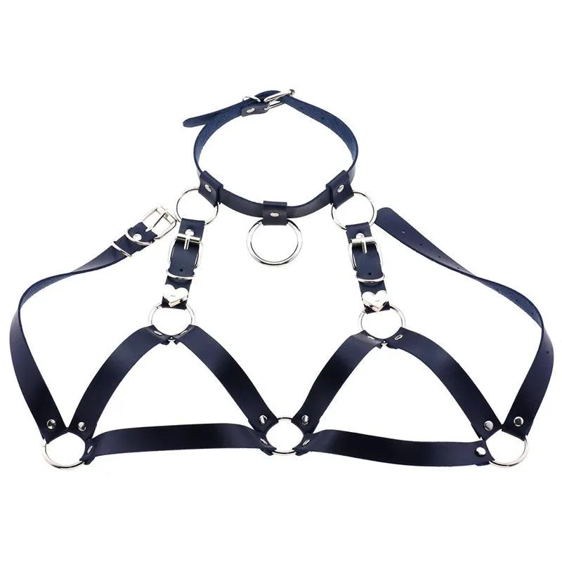 Punk Corset Love Belt Choker