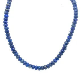 Rondelle Beaded Gemstone Necklace