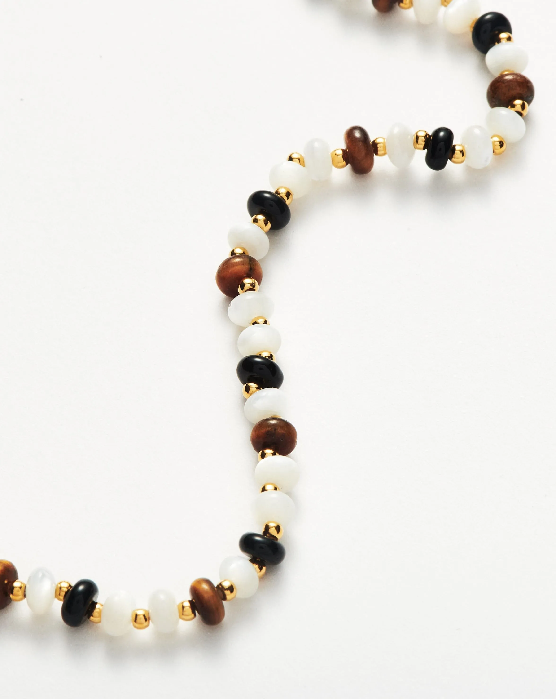 Stunning Savi Pearl and Gemstone Beaded Bracelet | 18ct Gold Plated in Multicolor