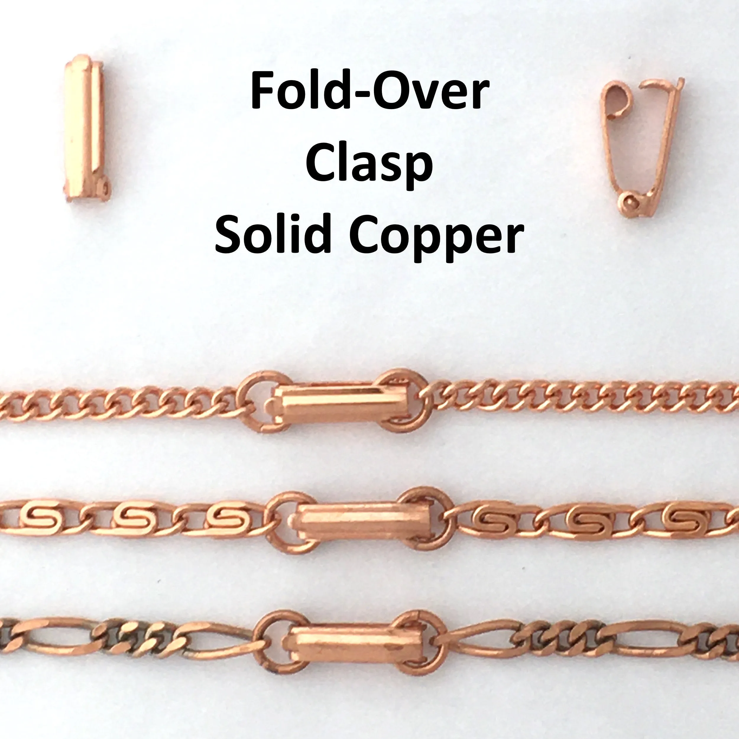 Solid Copper Necklace Chain Celtic Scroll Chain Necklace NC66 Medium 5mm Copper Necklace Celtic Copper Necklace 18 Inch Chain