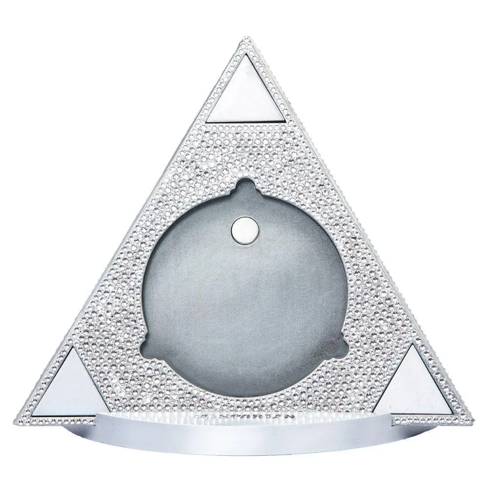 SPARTAN Swarovski Crystal Trifecta Display Delta Plate