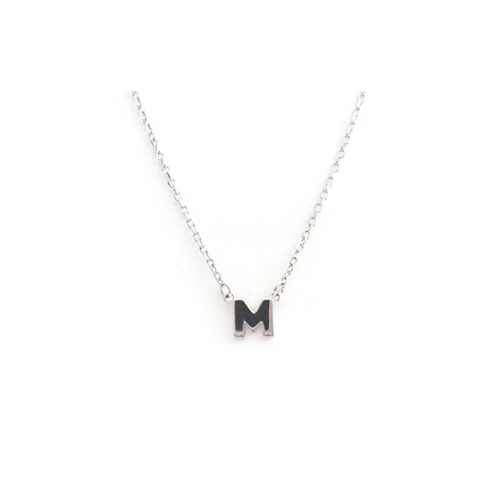 Stem Letter Necklace