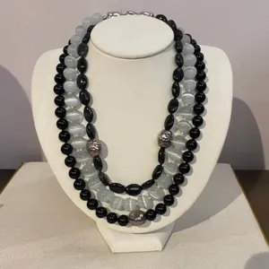 Sterling Silver and Semi-Precious Stone Necklace