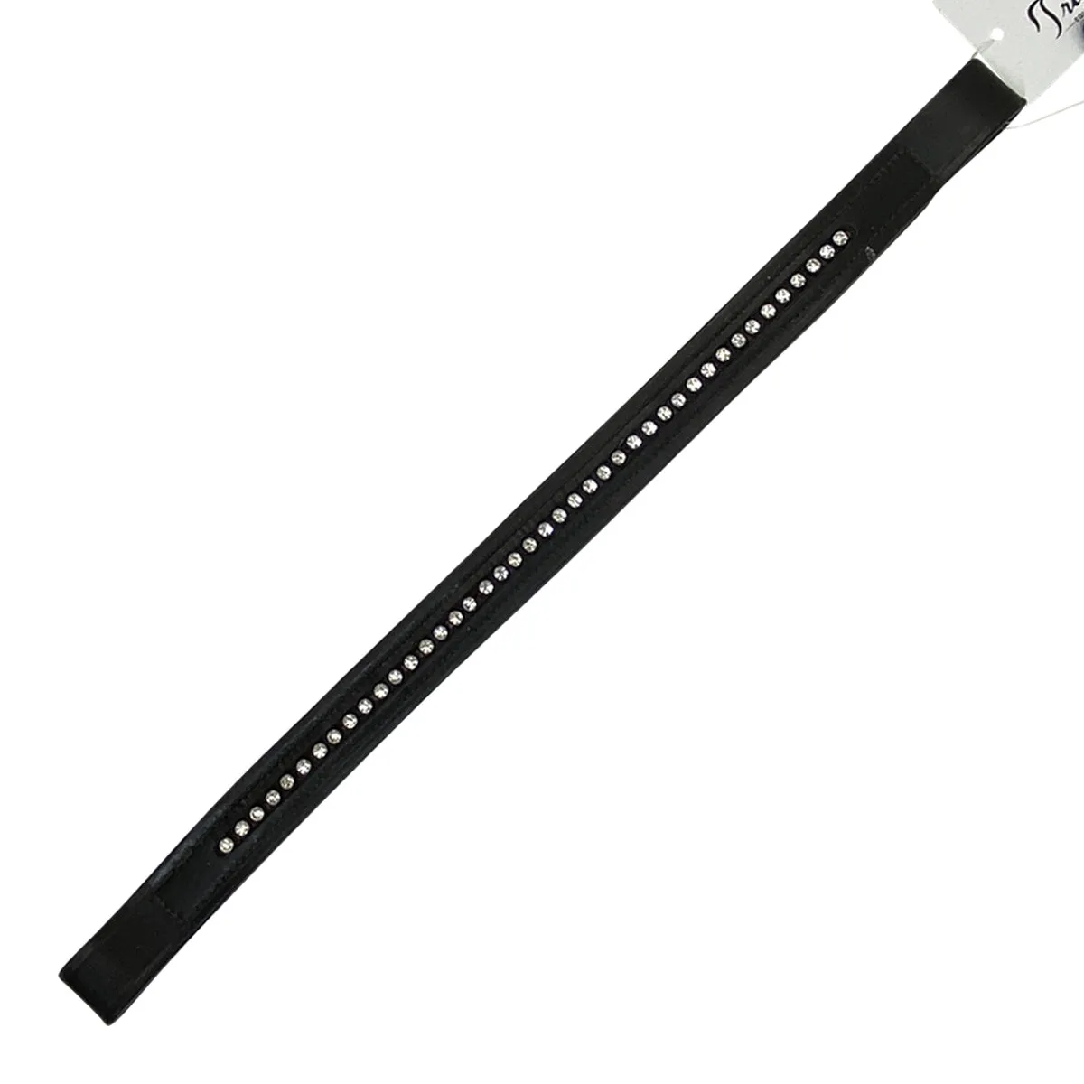 Swarovski Crystal Brow Band in Black - 15