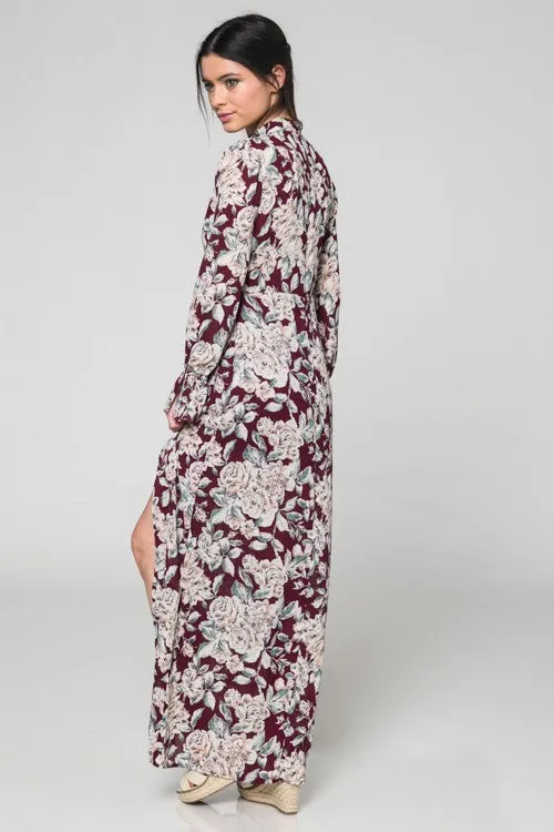 Take Me To Napa Maxi Floral Dress