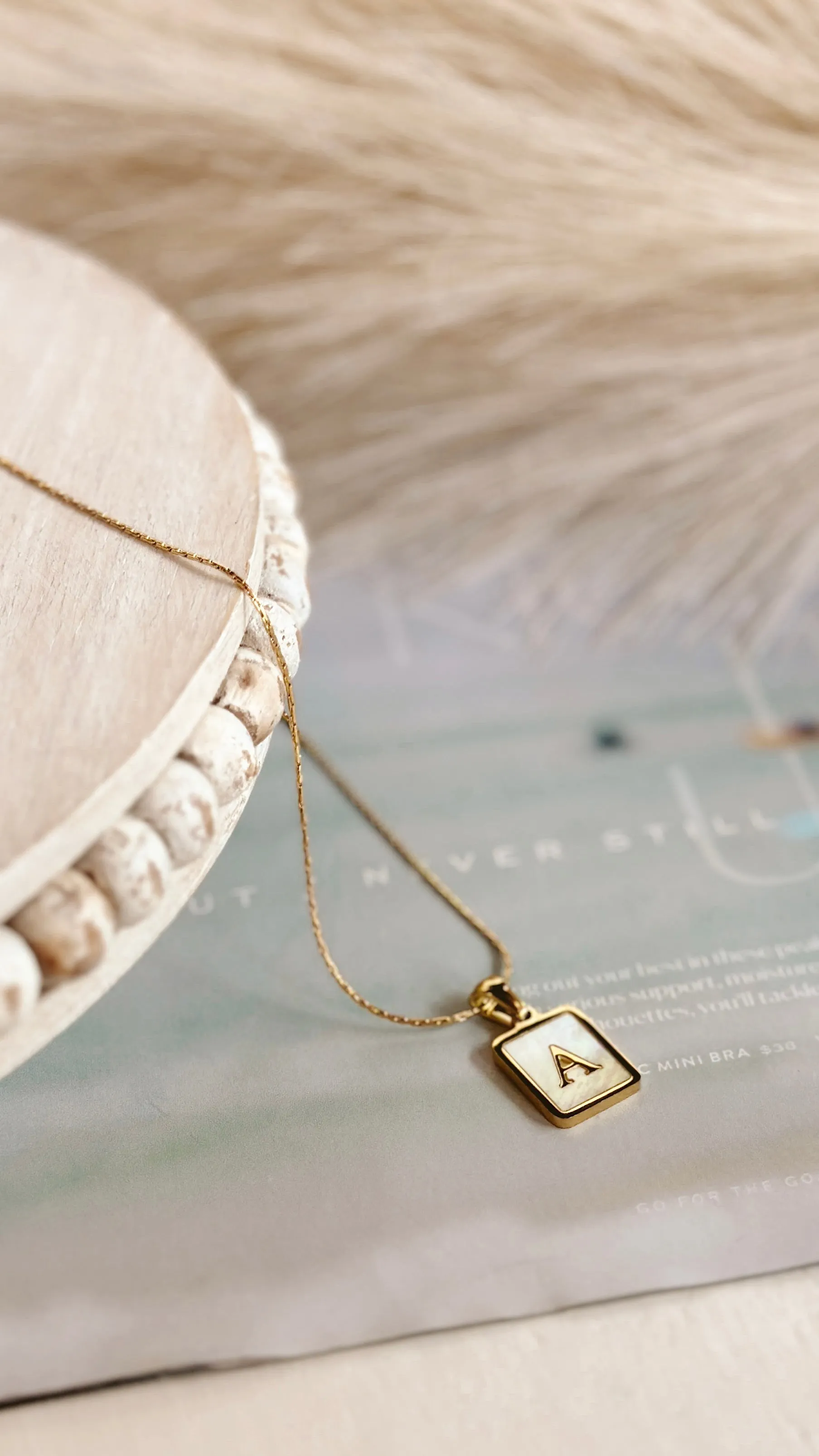 The Charmer Initial Necklace