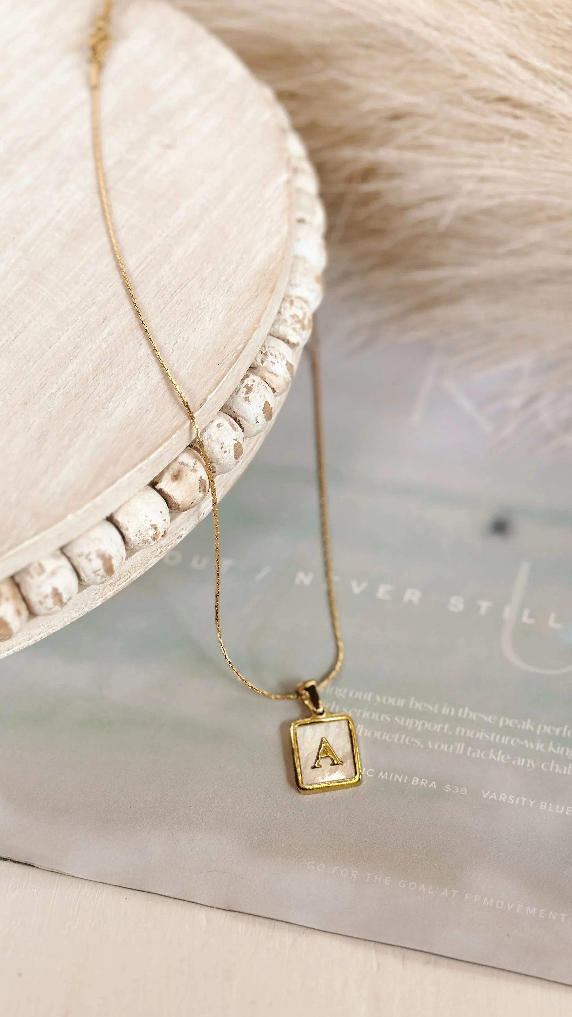 The Charmer Initial Necklace