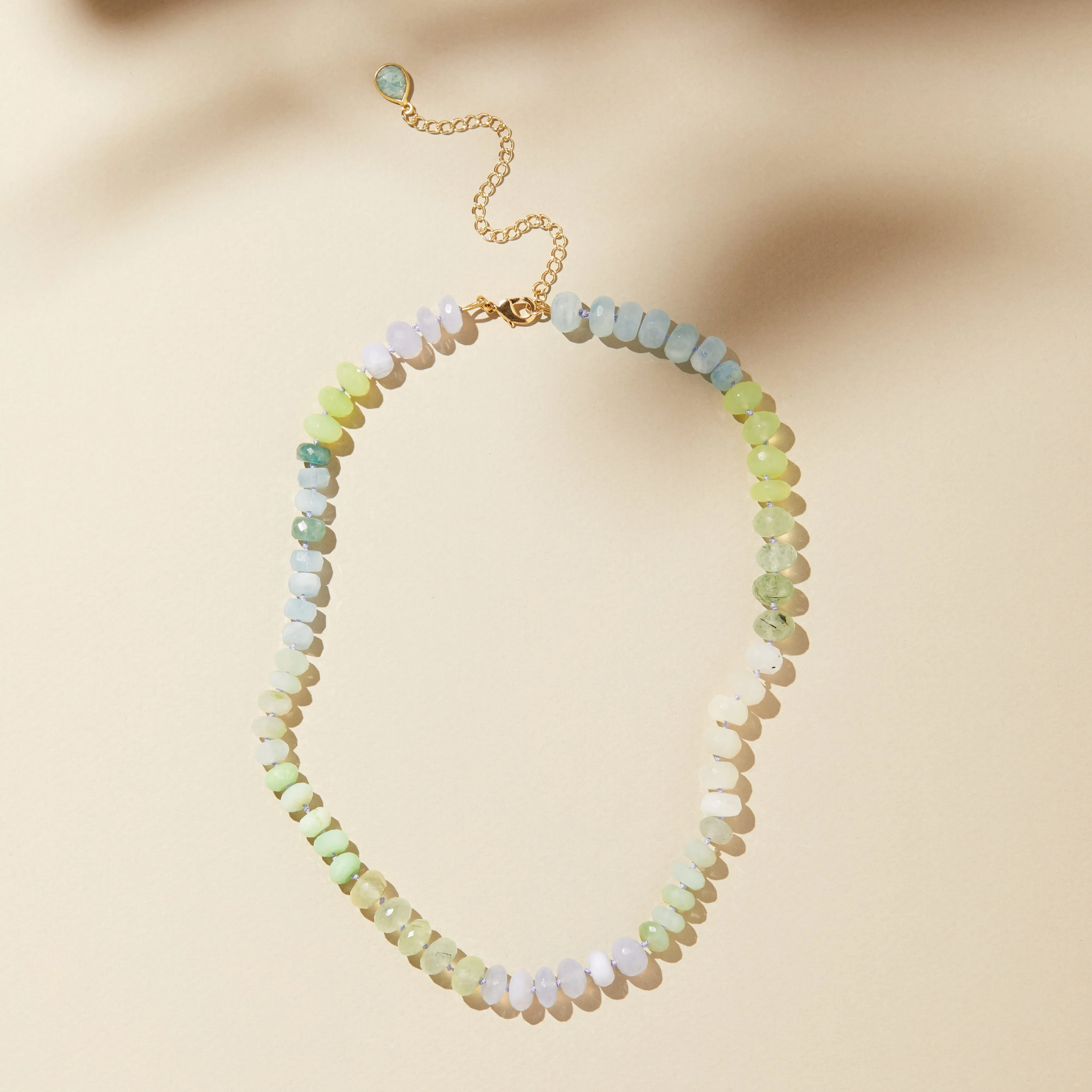 Wild Indigo Beaded Necklace